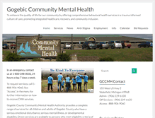 Tablet Screenshot of gccmh.org